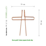 Steel-plated High-strength Music Book Holder for Guitar, Piano, Violin, Cello, and Flute