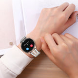 Ultra-thin 1.43" Smart Watch with Heart Rate & Blood Oxygen Monitoring, Bluetooth Calling, and Voice Assistant