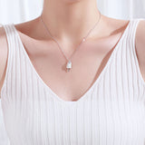 Ice Cream Shell, Women's Fritillary Necklace