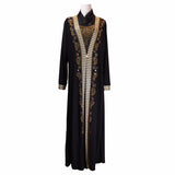 Muslim Ramadan Fashion Beaded Dress