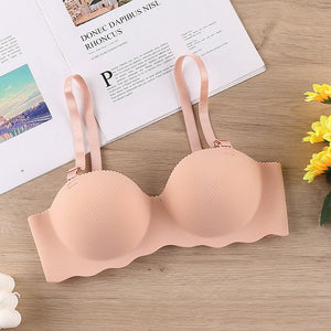 One-piece Seamless, Growing Breasts Strapless Bra, Shumei Students' Underwear