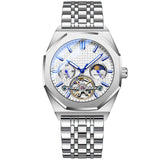 Flywheel Sun Moon Star, Men's Mechanical Watch