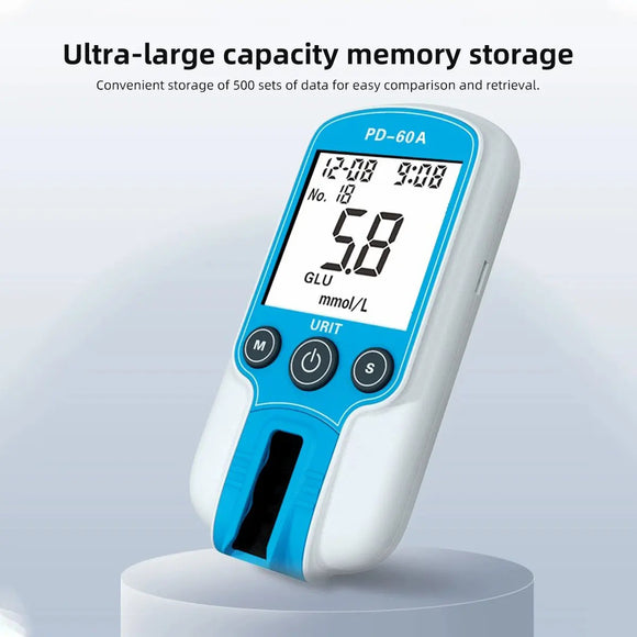 Diabetes or Blood Sugar/Glucose, Cholesterol, Uric Acid, Multifunctional Measuring Meter or Analyzer