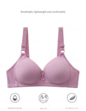 Large Size Thin Smooth Bra, Wireless Push Up Breasted Women's Underwear