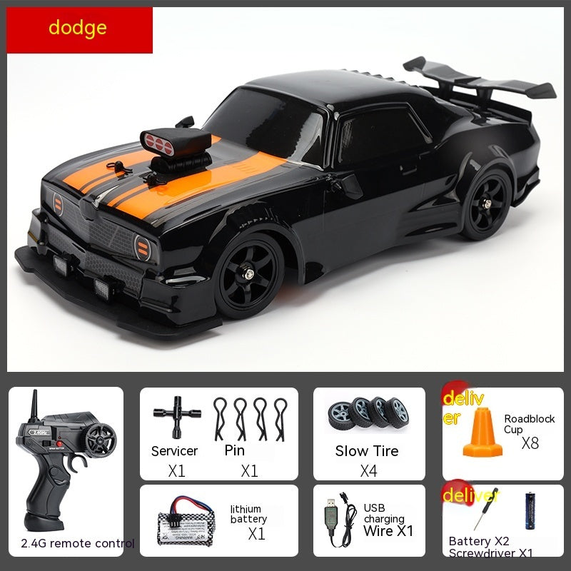 RC Remote Control Car, AE86 Four-wheel Drive High-speed Drift Racing T ...