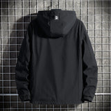 Hooded Jacket, Overalls Trendy and Handsome Men's Clothing