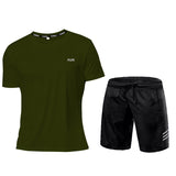 Men’s Breathable Quick-dry Athletic Clothes – Coolmax Polyester Running Wear