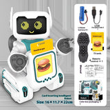 Electric Intelligent Robot Toy with Touch Sensor and Programming Interaction