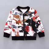 Boys' 3-Piece Winter Outfit Set – Jacket, T-shirt & Pants, Kids' Clothing Set