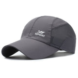 Men’s Outdoor Sun Visor Baseball Cap with Quick-dry Mesh