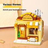 Puzzle Assembled Building Blocks, Festival Gift Decoration