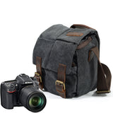 One-shoulder Retro Waterproof Camera Bag