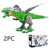 Sound and Light ABS Dinosaur Robot Toy for Kids – Interactive Educational Model