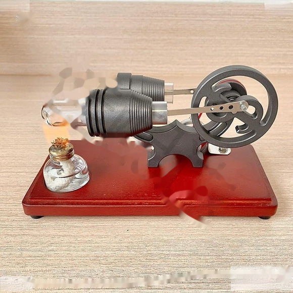 Stirling Engine Model, Small Invention Generator Power Rangers, Turbo Science Popularization Experiment