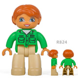 Large-particle Building, Block Dolls