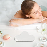 Rainbow Cloud Salt Essential Oil Bathing Ball, Bubble Exfoliating Moisturizing Skin Care Props, Natural Bubble Bath Bombs Ball