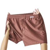 Ice Silk Arrow Pants, Comfortable Nylon Men's Boxers
