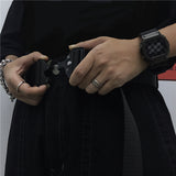 Functional Wind Tactical Buckle, Nylon Waist Belt