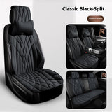 Universal Leather Car Seat Cover – Semi-surrounded Design for Vehicles