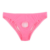 Triangle Men's Transparent, Ice Silk Open Crotch Underwear (Pack of 2)