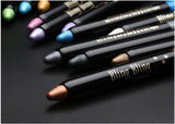 Pearlescent Silkworm Eyeshadow Pen, Lasting Waterproof Non-blooming, Shiny Pearlescent Gel Pen