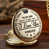LOVE FOREVER - Quartz Pocket Watch