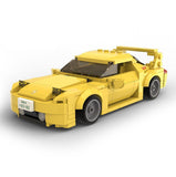 Assembled Building Block Racing Car, Static Toy