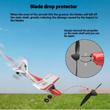 4-Channel RC Airplane Toy – Remote Control Fixed Wing Glider Plane for Kids