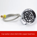Bar Counter Cup Sink Washer, High-pressure Spray Automatic Faucet, Coffee Pitcher Wash Cup Tool Kitchen