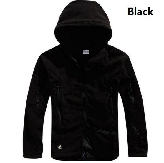 Men's Military Winter Thermal Fleece Tactical Jacket for Outdoors