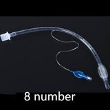Disposable Endotracheal Tube Holder with Balloon, Plastic Catheter with Airbag