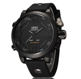 Silicone with Round Large Dial, Men's Watch