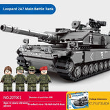 Tank Assembly Model, Assembled Building Block Toys Gift