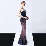 Sequined Evening Dress