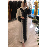 Muslim Women's Lace Dress, Cardigan Robe
