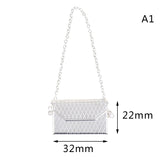 Metal Bag, Decorative Miniature Model, Dollhouse Accessories (Pack of 4)