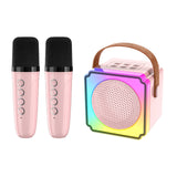 Double Household Outdoor Karaoke Microphone Speaker