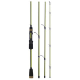 4 Short-section Carbon Portable Plug Fishing Rod