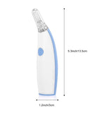 Rotating Earwax Vacuum Cleaner with LED Light – Safe Spiral Silicone Tip, Portable Low Noise Ear Cleaning Device
