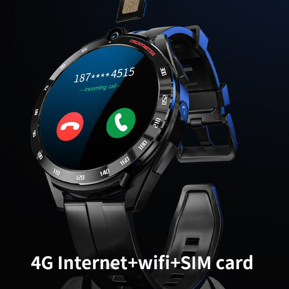 New APPLLP 4 Pro Smartwatch, 4G Card-inserting Men's Watch, 6GB RAM, 128GB ROM Double Photo 16-inch Christmas Gift