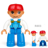 Large-particle Building, Block Dolls