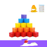 Children’s Educational Wooden Building Blocks – Assembled Learning Toy Set