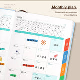 Monthly Plan Weekly Plan Schedule Book