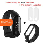 Global Version Xiaomi MI 3 Fitness Tracker, 0.78 OLED Touch Screen 50M Waterproof Band Smart Bracelet