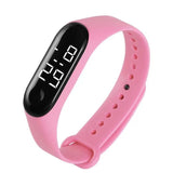 LED Sports Kids' Swimming Waterproof Touch, Electronic Watch