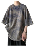 Retro T-shirt, Trendy Loose Wear for Men
