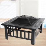 Home Simple Villa, Charcoal Patio Grill
