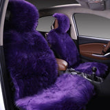 Winter Plush Car Seat Cover Set – Universal All-inclusive Three-piece Cushion