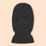 Winter Thermal Knitting Integrated Masked Headgear
