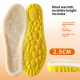 Comfortable Wool Shoe Insoles with Breathable, Sweat-absorbing Design